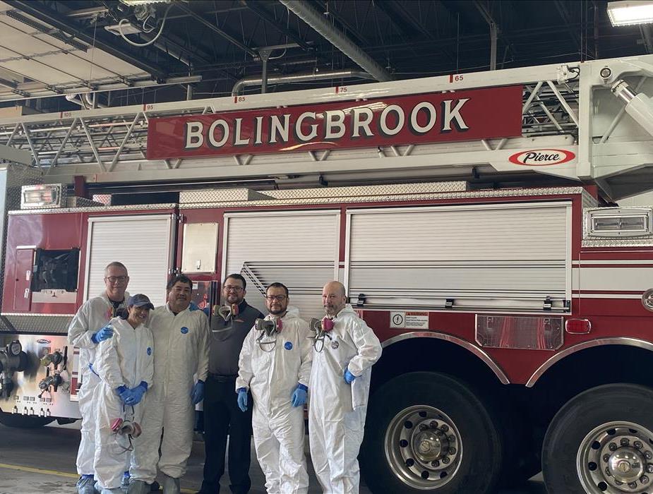 Post COVID 19 Cleaning at Bolingbrook Fire